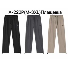 Штани спортивні чоловічі A222P beige р.M-3XL "Ale-Ate" недорого оптом від прямого постачальника