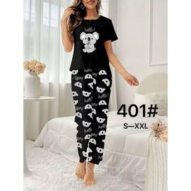 Піжама жіноча футболка + штани р-ри S-2XL "FLOWER" купити недорого від прямого постачальника