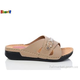 Фотография Шлепки женские облегченные Лето 1704-2 (6 пар р.37-41) "Sharif" недорого оптом от прямого поставщика
