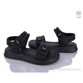 Босоніжки дитячі літні Літо ABX0994P black (6 пар р.32-37) "Clibee-ShoSho" недорого оптом від прямого постачальника