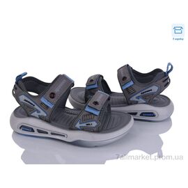 Сандалії дитячі літні Літо ABX1233P grey (6 пар р.32-37) "Clibee-ShoSho" недорого оптом від прямого постачальника
