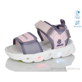 Босоніжки дитячі літні Літо 01405E LED (8 пар р.27-32) "Ok Shoes" недорого оптом від прямого постачальника