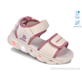 Босоніжки дитячі літні Літо 01405F LED (8 пар р.27-32) "Ok Shoes" недорого оптом від прямого постачальника