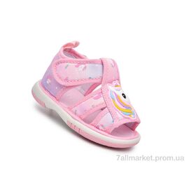 Босоніжки дитячі літні Літо T68004D (24 пар р.17-22) "Ok Shoes" недорого оптом від прямого постачальника