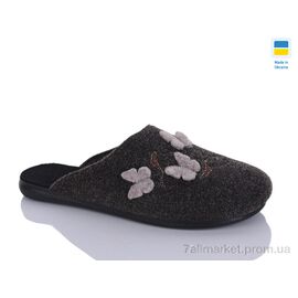 Тапки жіночі для будинку Весна/осінь 308-14 коричневий (6 пар р.37-41) "Inblue" недорого оптом від прямого постачальника