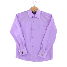 Фотография Рубашка детская на мальчика AR111-4 purple р.28-39 "Одяг+" недорого оптом от прямого поставщика