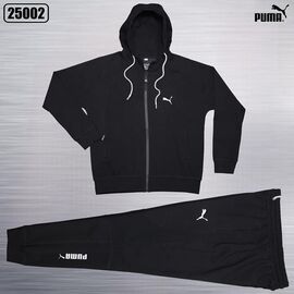 Фотография Костюм спортивный мужской 25002 black р.M-3XL "AZT" недорого оптом от прямого поставщика