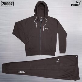 Фотография Костюм спортивный мужской 25002 brown р.M-3XL "AZT" недорого оптом от прямого поставщика