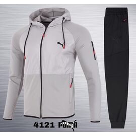 Фотография Костюм спортивный мужской 4121 l.grey р.M-3XL "AZT" недорого оптом от прямого поставщика