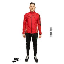 Фотография Костюм спортивный мужской 4264 red р.S-2XL "AZT" недорого оптом от прямого поставщика