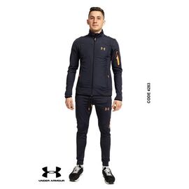 Фотография Костюм спортивный мужской 4283 d.grey р.S-2XL "AZT" недорого оптом от прямого поставщика