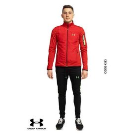 Фотография Костюм спортивный мужской 4283 red р.S-2XL "AZT" недорого оптом от прямого поставщика