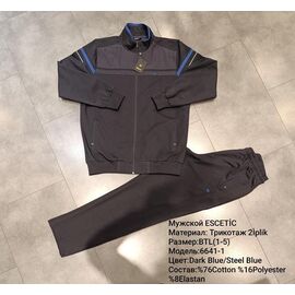 Фотография Костюм спортивный мужской 6641-1 navy р.54-62 "AZT" недорого оптом от прямого поставщика