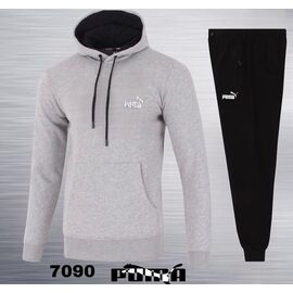 Фотография Костюм спортивный мужской 7090 l.grey р.S-2XL "AZT" недорого оптом от прямого поставщика