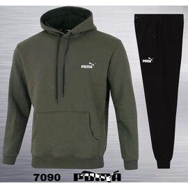 Фотография Костюм спортивный мужской 7090-1 khaki р.2XL-6XL "AZT" недорого оптом от прямого поставщика