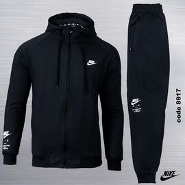 Фотография Костюм спортивный мужской 8917 black р.S-2XL "AZT" недорого оптом от прямого поставщика