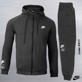 Фотография Костюм спортивный мужской 8917 d.grey р.S-2XL "AZT" недорого оптом от прямого поставщика