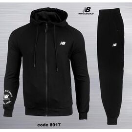 Фотография Костюм спортивный мужской 8917-2 black р.S-2XL "AZT" недорого оптом от прямого поставщика