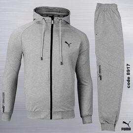 Фотография Костюм спортивный мужской 8917-2 l.grey р.S-2XL "AZT" недорого оптом от прямого поставщика