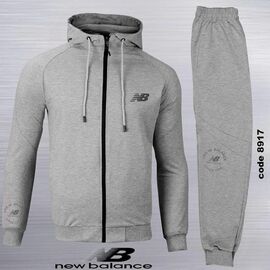 Фотография Костюм спортивный мужской 8917-3 l.grey р.S-2XL "AZT" недорого оптом от прямого поставщика