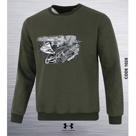 Фотография Свитер мужской 1028-8 khaki р.S-2XL "AZT" недорого оптом от прямого поставщика