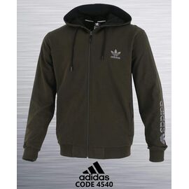 Фотография Кофта спортивная мужская 4540 khaki р.S-2XL "AZT" недорого оптом от прямого поставщика