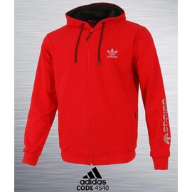 Фотография Кофта спортивная мужская 4540 red р.S-2XL "AZT" недорого оптом от прямого поставщика