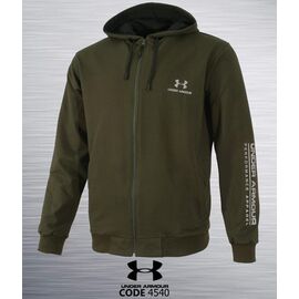 Фотография Кофта спортивная мужская 4540-2 khaki р.S-2XL "AZT" недорого оптом от прямого поставщика