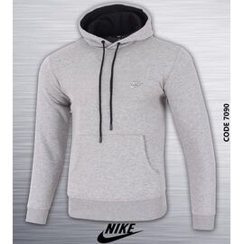 Фотография Худи мужской 7090-17 l.grey р.S-2XL "AZT" недорого оптом от прямого поставщика