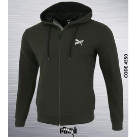 Фотография Кофта спортивная мужская 4550 khaki р.S-2XL "AZT" недорого оптом от прямого поставщика