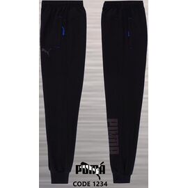 Фотография Штаны спортивные подростковные 1234-4 black р.152-176 "AZT" недорого оптом от прямого поставщика