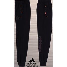 Фотография Штаны спортивные подростковные 1234-9 black р.152-176 "AZT" недорого оптом от прямого поставщика