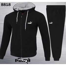 Фотография Костюм спортивный мужской 8818-2 black р.S-2XL "AZT" недорого оптом от прямого поставщика