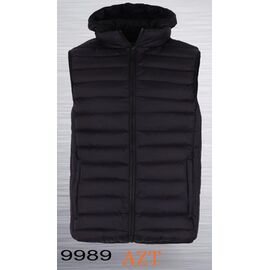 Фотография Жилетка мужская 9989 black р.46-54 "AZT" недорого оптом от прямого поставщика