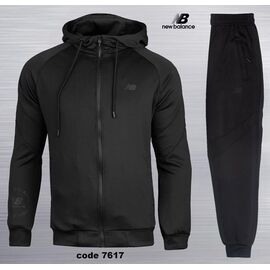 Фотография Костюм спортивный мужской 7617 black р.S-2XL "AZT" недорого оптом от прямого поставщика