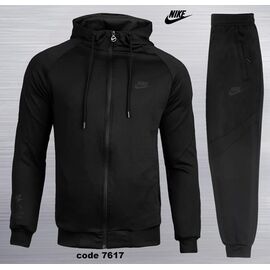 Фотография Костюм спортивный мужской 7617-1 black р.S-2XL "AZT" недорого оптом от прямого поставщика