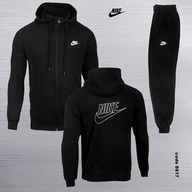 Фотография Костюм спортивный мужской 8817-1 black р.S-2XL "AZT" недорого оптом от прямого поставщика