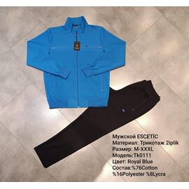 Фотография Костюм спортивный мужской TK0111-2 l.blue р.M-3XL "AZT" недорого оптом от прямого поставщика
