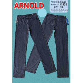 Джинси чоловічі A1958 black р.29-38 "Resalsa" недорого оптом від прямого постачальника