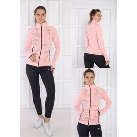 Фотография Костюм спортивный женский тёплый AZT5 powder р.S-2XL "AZT" недорого оптом от прямого поставщика