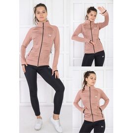 Фотография Костюм спортивный женский тёплый AZT6 nude р.S-2XL "AZT" недорого оптом от прямого поставщика
