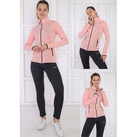 Фотография Костюм спортивный женский тёплый AZT8 powder р.S-2XL "AZT" недорого оптом от прямого поставщика