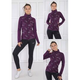 Фотография Костюм спортивный женский тёплый AZT9 violet р.S-2XL "AZT" недорого оптом от прямого поставщика