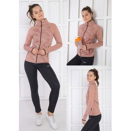 Фотография Костюм спортивный женский тёплый AZT10 nude р.S-2XL "AZT" недорого оптом от прямого поставщика