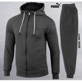 Фотография Костюм спортивный мужской 8920 grey р.S-2XL "AZT" недорого оптом от прямого поставщика