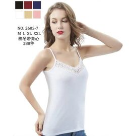 Майка жіноча 2605-7 mix р.M-2XL "Comfort" недорого оптом від прямого постачальника