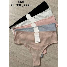 Труси жіночі 6826 mix р.XL-3XL "Comfort" недорого оптом від прямого постачальника