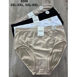 Труси жіночі 9308 mix р.3XL-6XL "Comfort" недорого оптом від прямого постачальника