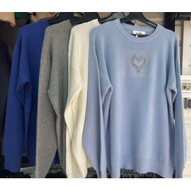 Светр жіночий 7112 mix р.46-50 "Aidin-шик шок" недорого оптом від прямого постачальника