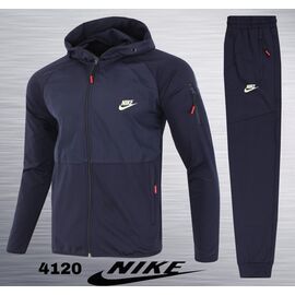 Фотография Костюм спортивный мужской 4120 navy р.M-3XL "AZT" недорого оптом от прямого поставщика